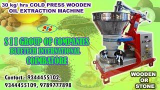 Automatic marachekku machine wooden cold press oil extraction machine coconut oil, mustard oil so on