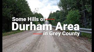 Cycling Some Hills around Durham in Grey County Ontario