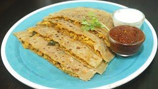 Breakfast, lunch and dinner  recipe/ egg burji paratha