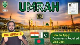 Umrah Visa apply online 2024   | Umrah Visa Available for Indians | Umrah visa kaise apply kare.