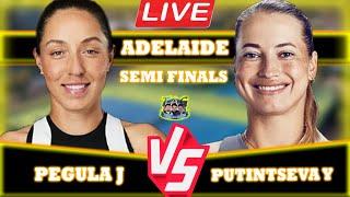 LIVE: Pegula J vs Putintseva Y • Adelaide International 2025 Semifinals #Pegula #Putintseva #tenni