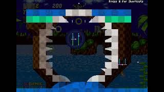 Green Hill Zone's Broken Collision in the Sonic 2 Nick Arcade Prototype Visualized