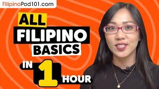 Learn Filipino in 1 Hour - ALL Basics Every Beginners Need