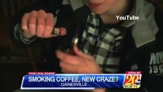 Smoking Coffee Trend Sweeps the Web