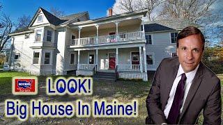 Big House In Maine $199,000 ME Real Estate MOOERS REALTY