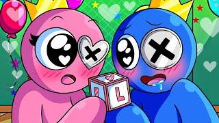 The TRUTH About PINK & BLUE - Rainbow Friends Animation