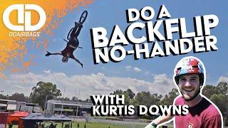 HOW TO BMX Backflip No Hander with Kurtis Downs