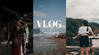Travel Vlog ️ | Kuching | coursemate trip | exploring the city | trying local food