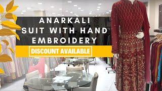 Short Anarkali suit with Hand Embroidery in Chandni Chowk 2021#shorts #short #shortvideo