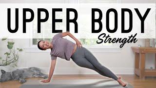 Yoga For Upper Body Strength  |   13-Minute Home Yoga