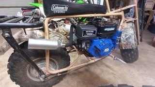 Go Power Sports Coleman Header and High Flow Muffler Install