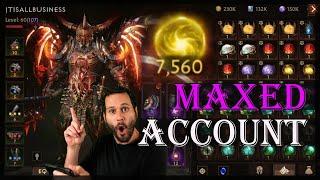 World First Max Account Diablo Immortal