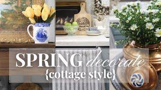 Charming Spring Kitchen Decorate with Me || Cottage Style