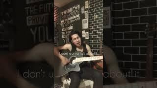 Rod Stewart - I don’t want to talk about it (cover accoustic)