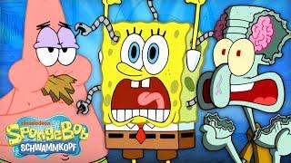 SpongeBob | Die BESTEN Momente aus SpongeBob Staffel 8! | 2+-Stunden-Compilation | Schwammkopf