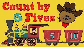Count by fives | Skip counting songs | The Singing Walrus