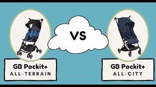 GB Pockit+ All-Terrain vs All City Stroller Review