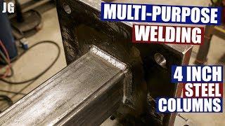 Multi-purpose Welding 4inch Steel Columns | JIMBO'S GARAGE