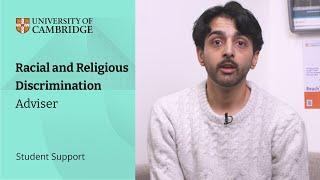 Racial & Religious Discrimination Adviser | Student Support at Cambridge