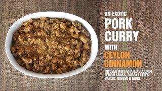 Pork Curry with Ceylon Cinnamon