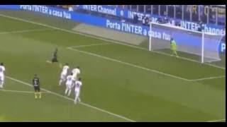 Mauro Icardi miss Penalty - Inter vs Cagliari (2016)