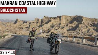 The LEGENDARY Makran Coastal Highway and STUNNING Hidden Beach S03.EP.10 | PAKISTAN MOTORCYCLE TOUR