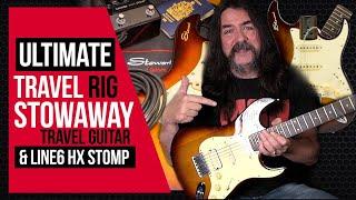 The Must Have Travel Rig Line 6 HX Stomp & Stowaway Guitar