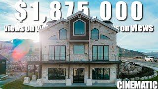 $1,875,000 Utah Homes in Herriman with Views on Views (CINEMATIC)