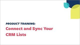 CRM List Management & Segmentation | Act-On Product Training