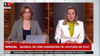 Președinta USR, Elena Lasconi, în direct la B1 TV