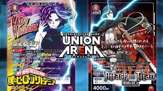 Union Arena TCG -  Lady Nagant Vs 104th Survey Corps