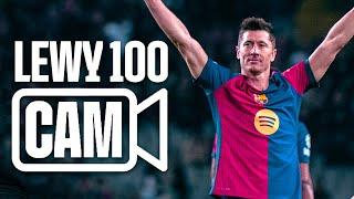 LEWANDOWSKI surpasses 100 Champions League GOALS  | FC Barcelona 