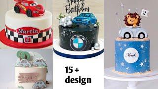 elegant kids birthday cake|boys birthday cake design|car theme cake|jasmees home world