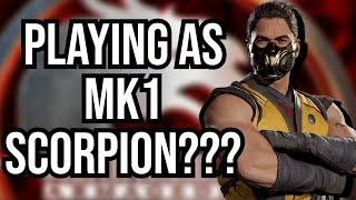 Playing As MORTAL KOMBAT 1 SCORPION (Kuai Liang) In Mortal Kombat: Armageddon