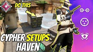 Haven Cypher Setups - Tips and Tricks Valorant