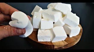 Just 2 Ingredients: Sugar + Gelatin and a Great Dessert for Tea is ready.Easy marshmallows recipe