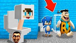 ENES ARSLAN BEBEK SONICI SKIBIDI TOILET İLE TROLLEDİ -  Minecraft