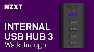 NZXT Internal USB Hub 3 Walkthrough