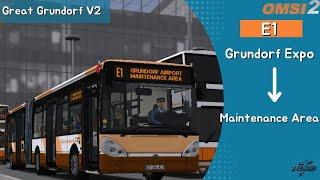 Ligne E1 | Carrière Suivie sur Great Grundorf V2 | Omsi 2