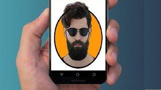 Cartoon Portrait Logo Picsart Tutorial