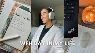 WFH DAY IN MY LIFE 2023 - daily morning routine, non-negotiables, productivity tips & more!