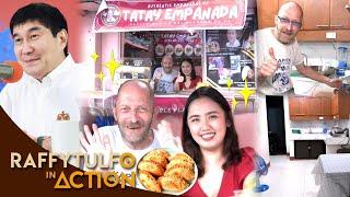 FOREIGNER NA EMPANADA VENDOR, LEVEL-UP NA SA TULONG NI IDOL RAFFY!