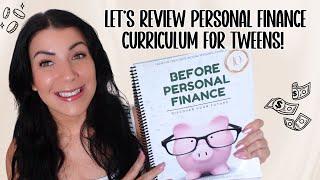 Let's Review Homeschool Curriculum: Beyond Personal Finance for Tweens (Ages 8-12)