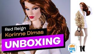 UNBOXING AND REVIEW KORINNE DIMAS (RED REIGN) INTEGRITY TOYS Doll review [2021] Fashion Royalty