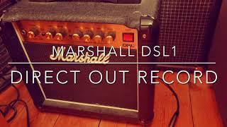 Marshall DSL1 emulated output direct recording