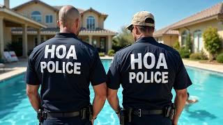 HOA Sends “HOA COP” To Prevent Me From Using My Private Pool! I’m Not An HOA Member!