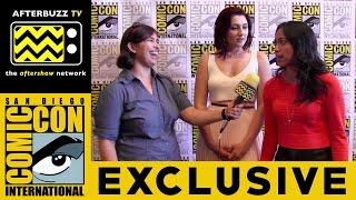 Anastasia Baranova & Pisay Pao (Z Nation) @ San Diego Comic-Con 2015