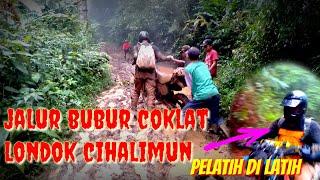 JANGAN COBA COBA BAWA PEMULA KE JALUR LONDOK CIHALIMUN YANG SEDANG EXTRIME #jslurbuburcoklat