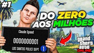 COMEÇANDO do ZERO no GTA 5 ONLINE em 2024 - DO ZERO AOS MILHÕES #1