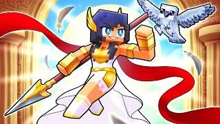 Playing as the GODDESS ATHENA in Minecraft!